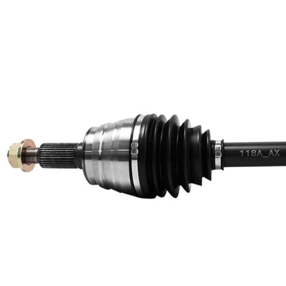 Detroit Axle - 4WD 2 Front CV Axles for 01-10 Chevy Silverado 2500HD 3500HD | 2001-2006 Silverado 3500 1500HD 1999-2004 Silverado 2500 GMC Sierra Yukon Tahoe K1500 K2500 Suburban K3500 - size: 2X1900511-NEW-V1/Pair