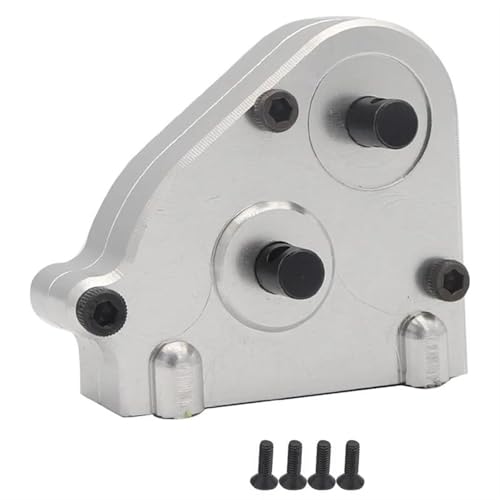 RC Car Accessories for MN G500 for MN128 MN86KS MN86 MN86K MN86S 1/12 Metal Transmission Gearbox Transfer Case Modification RC Crawler Car Upgrade Parts(Silver) - color: Silver