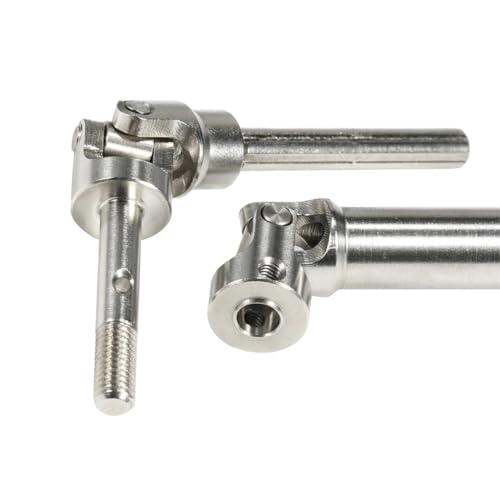 RC Drive Shaft Compatible with Slash for Rustler for Stampede 1/10 RC Truck Upgrade Parts Front Rear Steel Drive Shaft Universal Joint Driveshaft