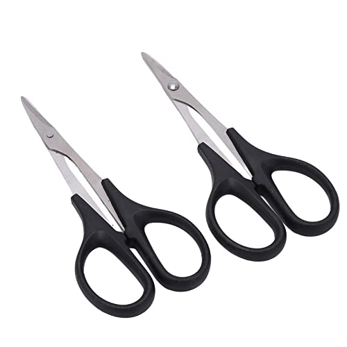 RC Curved Scissors and Hole Puncher Kit, Aluminum Alloy Body Reamer for RC Car Drone Shell Trimming, 014mm Adjustable Cutter with Ergonomic Grip (Silver) - color: Silver