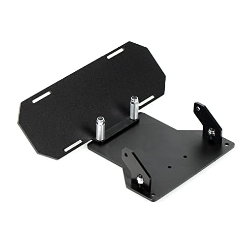 LCX Racing 1/10th RC Crawler Car CNC Machined Aluminum Battery Tray Forward Shifting Combo Relocate for RC Car Axial SCX10 II 90046, Upgrades Parts Accessories