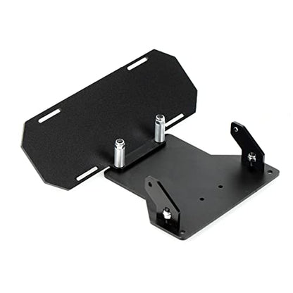 LCX Racing 1/10th RC Crawler Car CNC Machined Aluminum Battery Tray Forward Shifting Combo Relocate for RC Car Axial SCX10 II 90046, Upgrades Parts Accessories