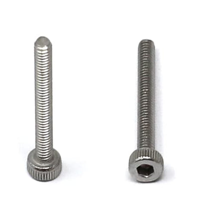 iexcell 100 Pcs M2 x 20mm Thread Pitch 0.4 mm Stainless Steel 304 Hex Socket Head Cap Screws Bolts Kit - size: M2 x 20mm