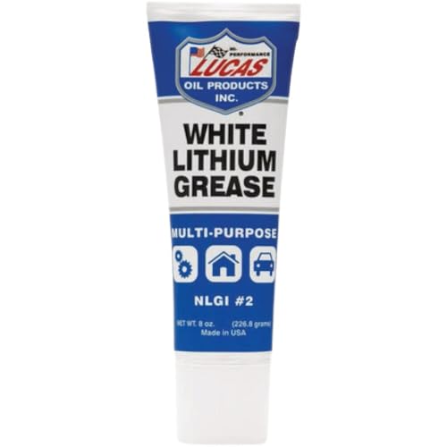 Lucas Oil 10533 White Lithium Grease - 8 oz. Squeeze Tube