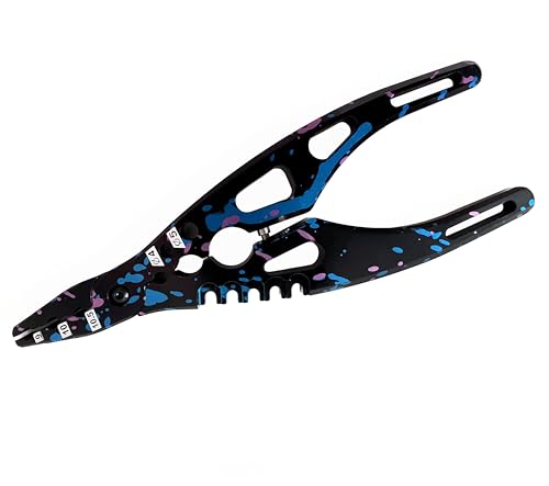 Aluminum RC Shock Absorber Pliers Repair Tool for 1/8 1/10 1/24 RC Cars | Fits 1/8 to 1/24 RC cars/trucks. Shock pliers+length ruler+solder holder. Aluminum, rust-proof, lightweight for pro tuning.
