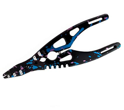 Aluminum RC Shock Absorber Pliers Repair Tool for 1/8 1/10 1/24 RC Cars | Fits 1/8 to 1/24 RC cars/trucks. Shock pliers+length ruler+solder holder. Aluminum, rust-proof, lightweight for pro tuning.