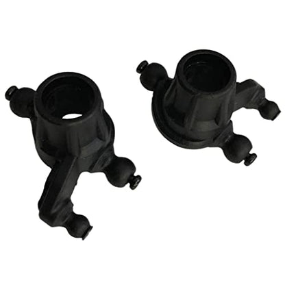 1/16 RC Front Steering Hub Compatible with XLH 9130/9136/9137, 2 Pack Iron Upgrades for Buggy Car