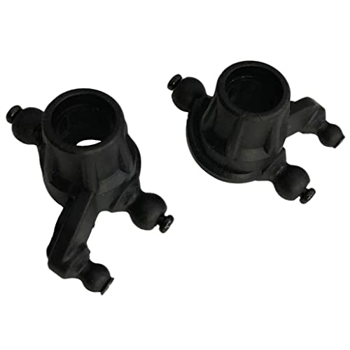 1/16 RC Front Steering Hub Compatible with XLH 9130/9136/9137, 2 Pack Iron Upgrades for Buggy Car