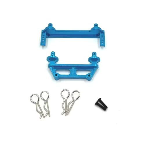 Rc Toys Accessories for MJX 16207 16208 16209 16210 H16 M162 M163 1/16 Metal Body Mount Post Shell Column RC Car Upgrade Replacements Accessories(Blue) - color: Blue