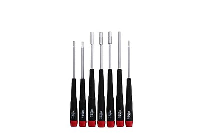 Wiha 26592 Nut Driver Set, 7 Piece, Metric, Precision Handle, Extra-Long, Chrome-Plated | Extra-Long, Chrome-Plated