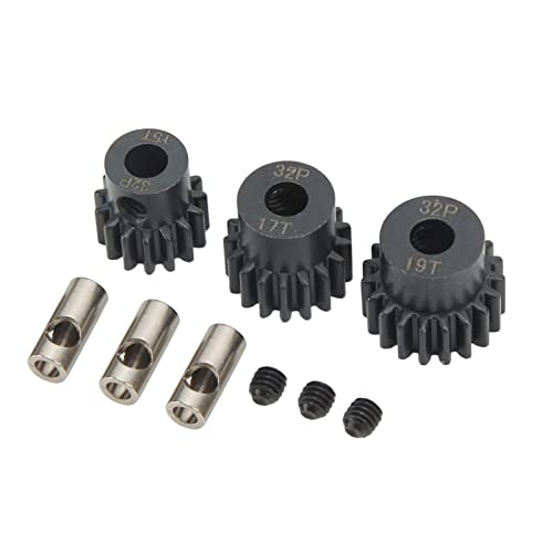 RC 52T Differential Gear Assembly with 15T 17T 19T Pinions Gear Set Premium Durable Upgrade Kit for Enhanced Performance Smooth Ride & Precise Fit on 1 10 RC Car