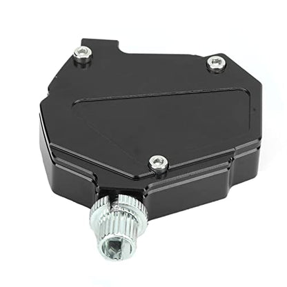 BRRNOO Clutch, Aluminum Alloy Clutch Box Aluminium Alloy Universal Modification Brake for Motorcycles and ATVs (Black) - color: Black
