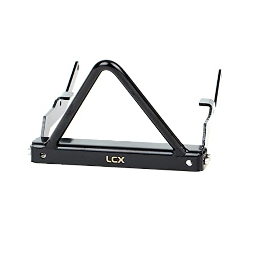 LCX Racing 1/10th RC Crawler Car CNC Machined Metal Front Bumper for Axial UTB10 Capra Unlimited Trail Buggy, Upgrades Parts Accessories
