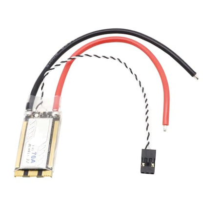 AM32 70A BLHeli_32 32Bit Single Brushless ESC 3-6S Current Meter Sensor for RC Airplane FPV DIY RC Parts (70A) - size: 70A