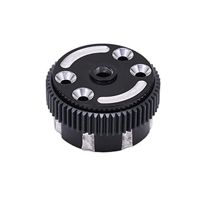 Alomejor Aluminum Alloy Sealed Differential Case, CNC Steel Gears Lightweight Durable for Slash 1/10 RC Car, with 4 O Rings to Prevent Leakage