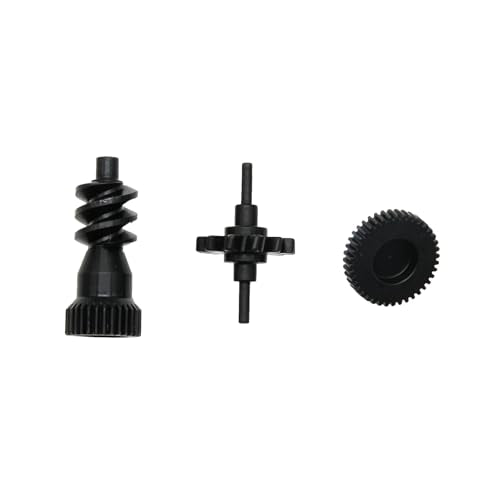 RC Mod 0.3 Transmission Gear Hardened Carbon Steel Set Compatible with Axial SCX30 Crawler | Hardened Carbon Steel,1/30 gears,Durable & Wear-Resistant