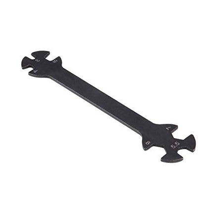 :10 RC Tools RC Car Turnbuckle Wrench S Multi Function Wrench for Remote Control Model Cars Metal Accessory for Car Maintenance Versatile Tool for Easy Adjustments