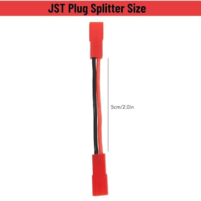 JST Female to JST Female Connector,5Pcs 22AWG 2 Inch RC Motor ESC Conversion Cable Plug Wire Adapter Electronic ESC Motor Extension Cable for RC Car Boat Accessories
