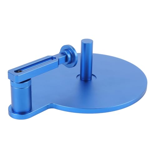 RC Tire Gluing Tool with Adjustable Roller | Metal Cementing Helper for 1/18-1/8 Scale RC Trucks, Multifunctional Car Wheel Adhesive Applicator in Blue (Blue) - color: Blue