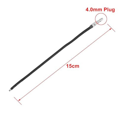 RC Car Upgrade Parts for Neebrc 370 380 390 540 550 775 795 Silicone Wire 4.0mm Male Plug Connection Cable Brushed Motor Electronic Speed Controller