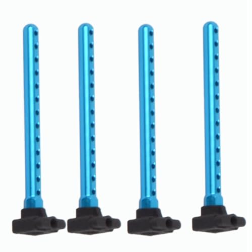 Compatible with Tamiya for TT-01 1/10 Remote Control Car Upgrade Parts Modification Accessories 4Pcs Metal Body Posts Mount Set RC Car Accessories