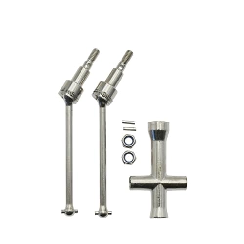 16101 PRO 16102 PRO 16103 PRO RC Car Brushless Metal Upgrade Parts Parts Brushless Motor Gear Drive Shaft(Front Drive Shaft) - color: Front Drive Shaft