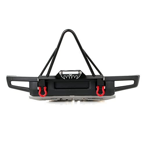 KYX Racing Metal Front Bumper Upgrades Parts Accessories for 1/10 RC Crawler Car Traxxas TRX4 2021 Bronco