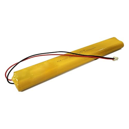 9.6V BBAT0043A Emergency Light Battery, AA*8 1200mAh Batteries Compatible for OSI OSA228 DANTONA CUSTOM-306-U BBAT0044A BAA-96 ELB-B003 Exit Sign Battery Replacement (4 Pack) - color: 4PCS 9.6V 1200mAh battery