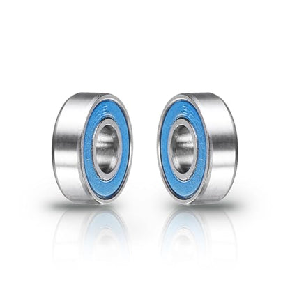 uxcell 4 Pcs 695-2RS Deep Groove Micro Bearing, 5x13x4mm Double Rubber Sealed Chrome Steel Small Bearings (ABEC5, Z4 Low Noise) - size: 695-2RS