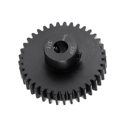 Steel 32P 5mm Pinion Gear 37T Motor Gears for 1/10 1/8 RC Car Parts - size: 37T