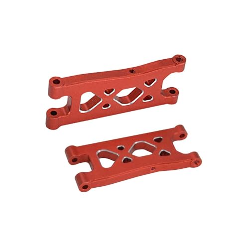 Aluminum Suspension Arms For ARRMA Mojave GROM 1/16 Upgrade - Rear Lower Control Arms CNC Kit for RC Car, Off-Road Truck Replacement Parts(Rear Lower,Red) - color: Red, size: Rear Lower