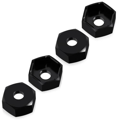 MOHERO 4Pcs 10mm to 12mm Wheel Hex Hub Adapters Combiner Aluminum Wheel Spacers for 1/10 Yokomo RC Drift Car Upgrade Parts