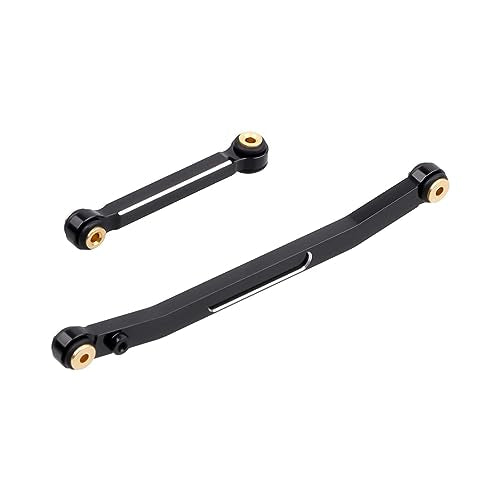 Hobbypark SCX24 Steering Links Aluminum Steering Linkage Set Steering Rod Tie High-Tightening Link for Axial SCX24 Upgrades