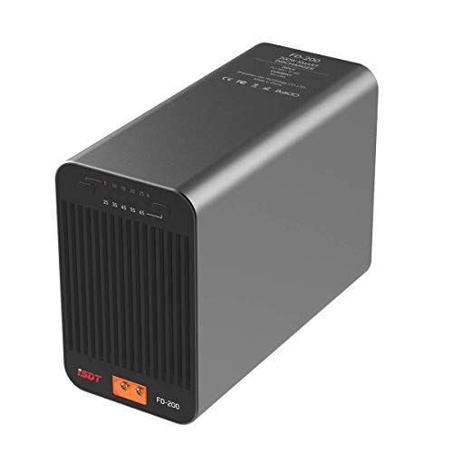 ISDT FD-200 Lipo Battery Discharger 2-8S Smart Lipo/Lithium Battery Discharger for Storage with Max 200W 25A Capacity, Wireless App Control, Lipo Voltage Discharger