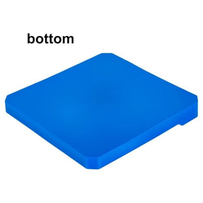 1/10 1/18 1/24 Rc Car Organizer Tray Silicone Tool Holder Storage Box 155x155mm Models Upgrade Replacement Modify Parts RC Car Repair Kit - color: Red