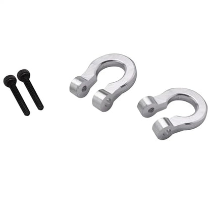 Compatible with SCX10 for Trx4 1/10 RC Crawler RC Parts Accessories 8Pcs Metal Trailer Hook Hitch Tow Shackles RC Car Accessories