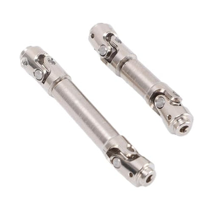 CHICIRIS 1/30 RC Crawler Drive Shafts Parts, Front Rear Replacement Transmission Shaft High Strength Steel, with Complete Drivetrain Set for SCX30 Model Car