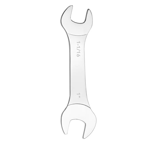 Super-Thin Open End Wrench, 3mm Ultra Thin Open End Wrenches SAE 1" x 1-1/16" Chrome Vanadium Steel Wrench for Tight Spots Repair - size: 1" x 1-1/16"