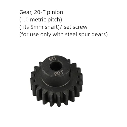 2Pcs Hardened Steel 20T Motor Pinion Gear for Traxxas 1/5 X-Maxx XMAXX 6S 8S 1/6 XRT 1/10 EREVO 2.0 Maxx Upgrade Parts