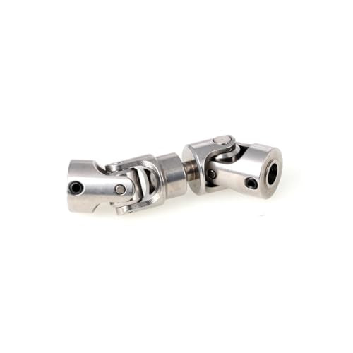 LCX 1/10th RC Crawler Car Hard Steel Universal Drive Shaft for RC Truck TRX4 TRX6 SCX10 SCX10 II SCX10 III SCX10 PRO UTB10 RBX10 Capra Gen8, Upgrades Parts Accessories (45-55mm / 1.77-2.16 in)