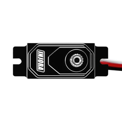 INJORA INJS480 Coreless Micro Servo with Horn for 1/24 Axial SCX24 (Black)