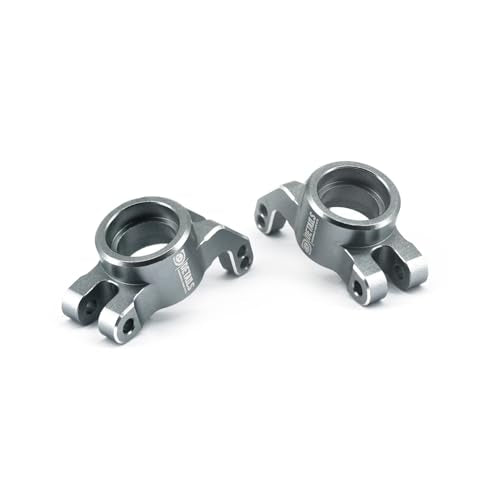 Hobby Details Aluminum Upgrade Parts Set for ARRMA Mini Kraton 4x4 1/16, Front & Rear A-Arms, Knuckle, Steering,Titanium Color (Rear Knuckle) - color: Rear Knuckle