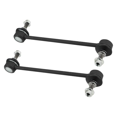 TRQ Front Sway Bar Stabilizer Link Set Compatible with 2014-2020 Tesla S - style: PSA32867