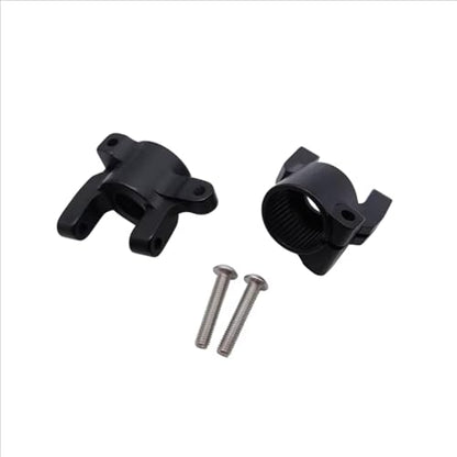 RC Steering Knuckles For Axial For SCX10 II 90046 1/10 2pcs CNC Metal Front Steering Knuckles C Hub Carrier Rear Axle Lock Out Set RC Car Parts
