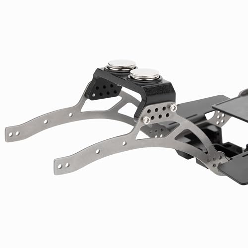 MEUS RACING SCX24 LCG Chassis TC4 Titanium Frame for Axial SCX24 1/24 RC Crawler Upgrades (Dead90) - color: Dead90