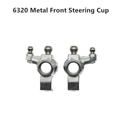 RC Crawlers Components For SCY 16101 16102 16103 16201 16101 Pro 16102 Pro 16103Pro 16201Pro Metal Front Steering Cup Rear Hub Carrier 1/16 RC Car Upgrade Parts(Set) - size: Set