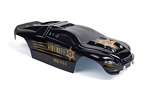 SummitLink Custom Body Police Style Compatible for E-Revo 1/10 Scale RC Car or Truck (Truck not Included) ER-PB-01