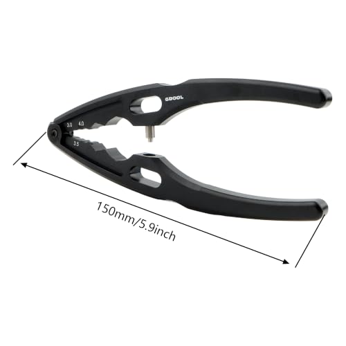 Universal Hobby RC Multi Shock Absorber Shaft Pliers W/Ball End Multi-Function Clamp Tools for All 1/8 1/10 1/12 1/14 1/16 1/18 Scale Cars Trucks (Black)