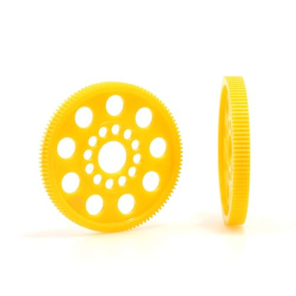 64P 96T Spur Gear for 1/10 On-Road RC Cars Upgrade Parts | High Precision Plastic Main Gear;Lightweight Durable; 5mm thick and 9.5mm center bore;
