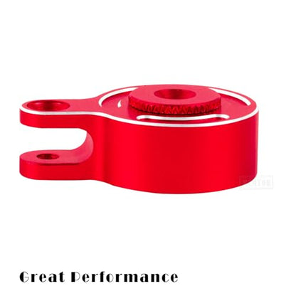 RC Aluminum 25T Fixed Link Steering Servo Saver Upgrades Part for 1/8 Typhon 3S BLX 1/10 Big Rock Granite Senton 3S BLX Kraton Outcast 4S BLX,Red - color: Red - (Upgrades Part)